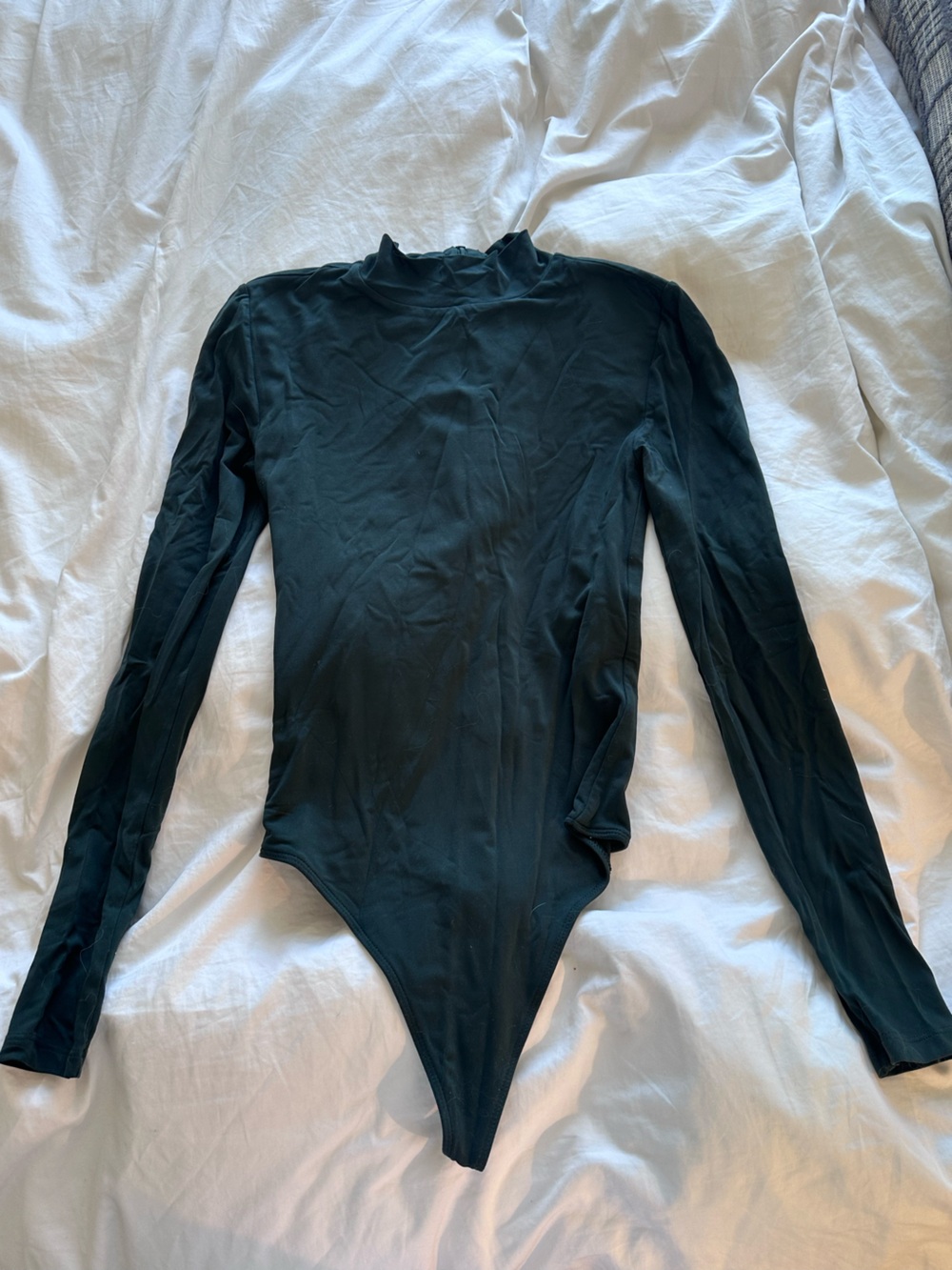 Babaton Deep Teal High-Neck Top